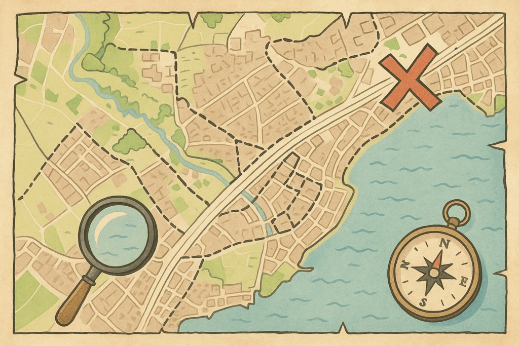 100 ans TDGL Chasse au Trésor Carte